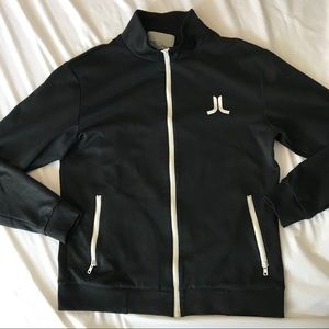 Men’s black zip up